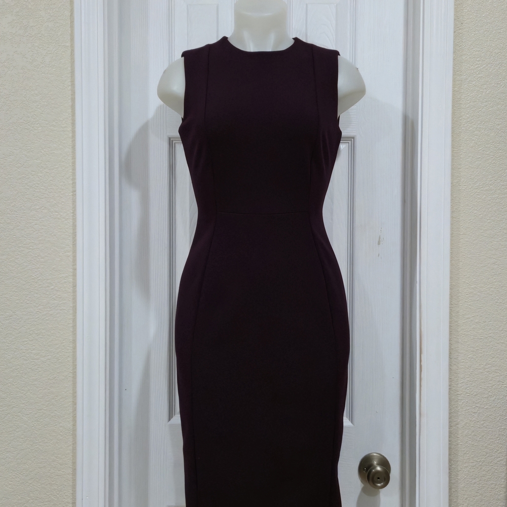 Calvin Klein Purple Midi Dress